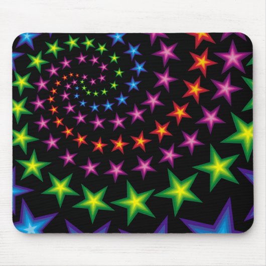 Tapis De Souris composition des étoiles vives (Devant)