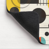 Tapis De Souris Composition des formes géométriques colorées (Coin)