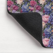 Tapis De Souris Composition florale dense de jardin anglais (Coin)