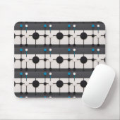 Tapis De Souris Composition géométrique abstraite avec cercles (Avec souris)