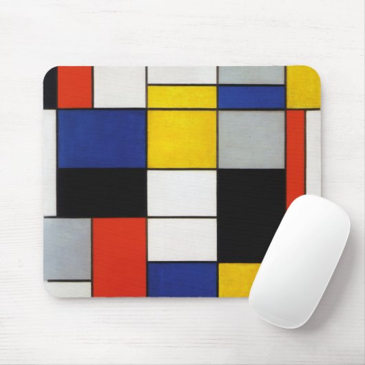 Tapis De Souris Composition, Mondrian (Avec souris)