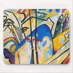 Tapis De Souris Composition Quatre de Wassily Kandinsky - Art Abst