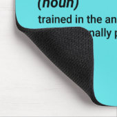 Tapis De Souris Comptable au travail - Gardez ça drôle (Coin)