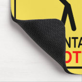 TAPIS DE SOURIS COMPTABLE AU TRAVAIL - NE DÉRANGEZ PAS (Coin)