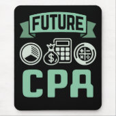 Tapis De Souris Comptable CPA (Devant)