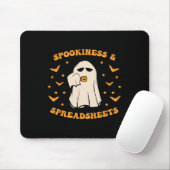 Tapis De Souris Comptable D'Halloween B (Avec souris)