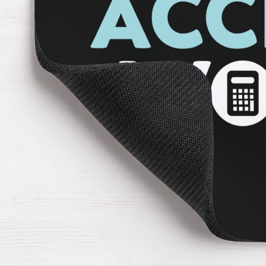 Tapis De Souris Comptable du monde de la comptabilité d'exercice (Coin)