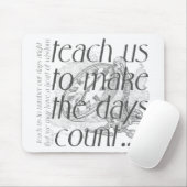 Tapis De Souris Compte de jours (Avec souris)