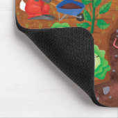 Tapis De Souris Compte-Jardin de temps (Coin)