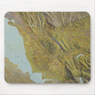 Tapis De Souris Comté d'Alameda, Californie