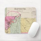 Tapis De Souris Comté de Davis, Kansas (Avec souris)