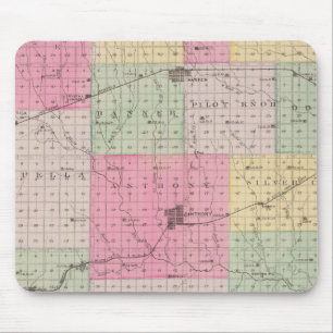 Tapis De Souris Comté de Harper, Kansas