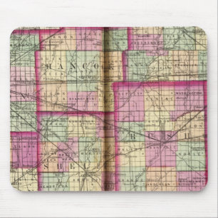 Tapis De Souris Comté de Hendrickson et Comté de Marion