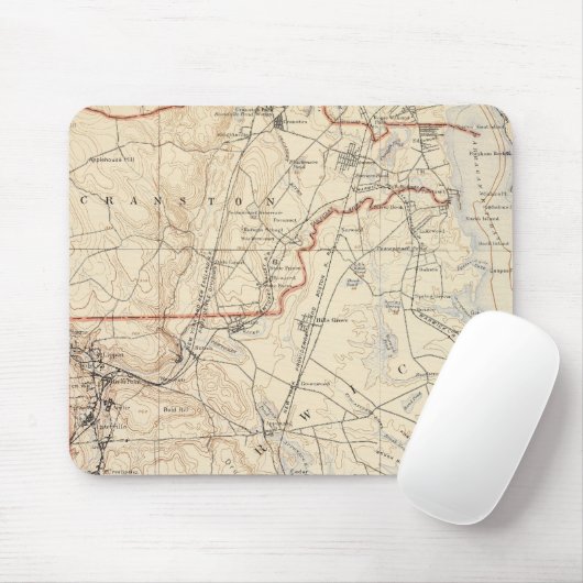 Tapis De Souris Comté de Kent, Rhode Island (Avec souris)