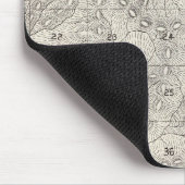 Tapis De Souris Comté de Madera, Californie 7 (Coin)