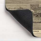 Tapis De Souris Comté de McKeesport Allegheny, Pennsylvanie (Coin)