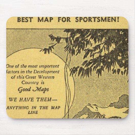 Tapis De Souris Comté de Modoc (Devant)