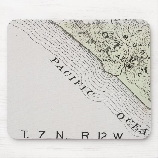 Tapis De Souris Comté de Sonoma, Californie 28 (Devant)