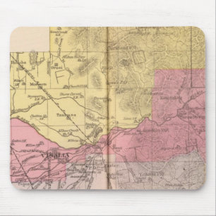 Tapis De Souris Comté de Tulare, Californie