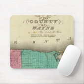 Tapis De Souris Comté de Wayne (Avec souris)
