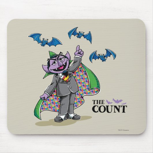 Tapis De Souris Comte von Count vintage (Devant)