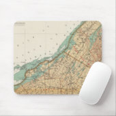 Tapis De Souris Comtés de Jefferson, Saint-Laurent (Avec souris)