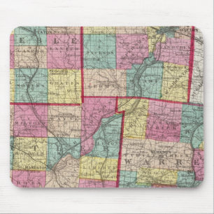 Tapis De Souris Comtés de Preble et de Warren