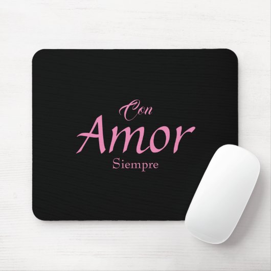 Tapis De Souris Con Amor, Siempre Mousepad (Avec souris)
