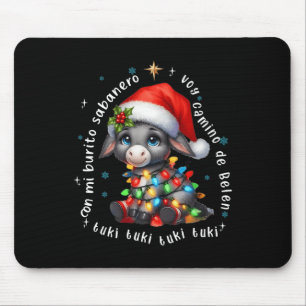Tapis De Souris Con Mi Burrito Sabanero Mexicain Tuki Tuki Donkey