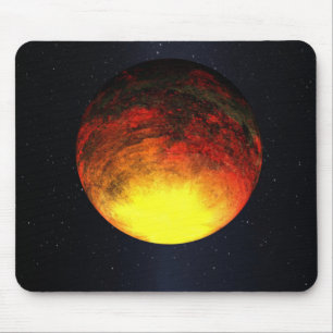 Tapis De Souris Concept artistique de Kepler-10b