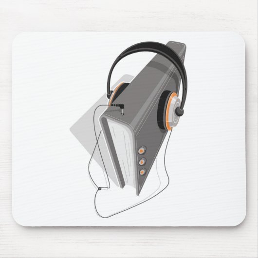 Tapis De Souris Concept d'Audiobook (Devant)