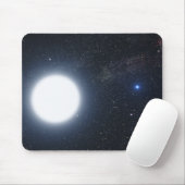 Tapis De Souris Concept de l'artiste montrant le système binaire é (Avec souris)