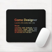 Tapis De Souris Concepteur de jeux Définition Programmateur de jeu (Avec souris)
