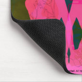 Tapis De Souris Concepteur Mousepad "d'amour de fille" (Coin)