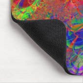 Tapis De Souris Conception 3D fractale numérique (Coin)
