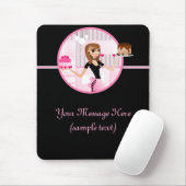 Tapis De Souris Conception 4 de Mousepad de Baker/chef de (Avec souris)