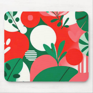 Tapis De Souris Conception abstraite colorée