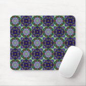 Tapis De Souris Conception Abstraite de mosaïque - (Avec souris)