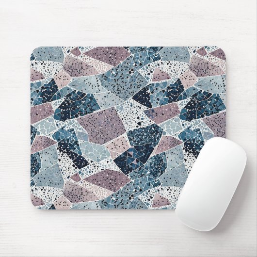 Tapis De Souris Conception Abstraite du Terrazzo (Avec souris)