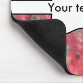 Tapis De Souris Conception abstraite platic rouge verte (Coin)