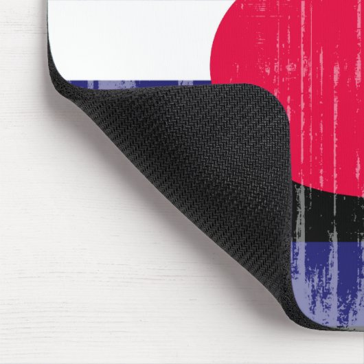 TAPIS DE SOURIS CONCEPTION AFFLIGÉE PAR FIERTÉ EN CUIR (Coin)