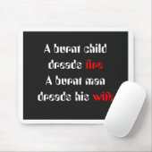 Tapis De Souris Conception avec Humour (Avec souris)