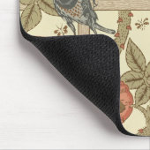 Tapis De Souris Conception bleue et orange de papier peint de (Coin)