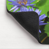 Tapis De Souris Conception botanique florale de nénuphar tropical (Coin)
