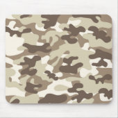 Tapis De Souris Conception Camo Brown (Devant)