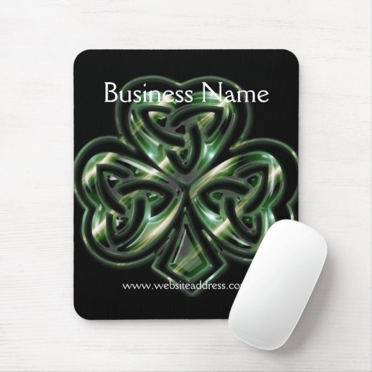 Tapis De Souris Conception celtique 2 Mousepad de shamrock (Avec souris)