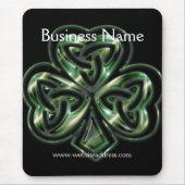 Tapis De Souris Conception celtique 2 Mousepad de shamrock (Devant)