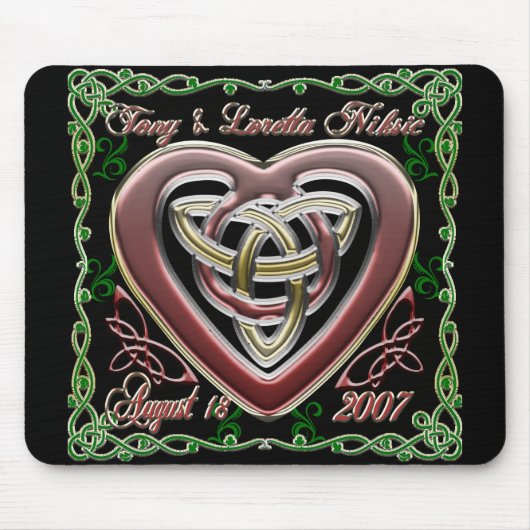 Tapis De Souris Conception celtique Mousepad de (Devant)