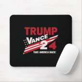 Tapis De Souris Conception Cool Trump Vance (Avec souris)