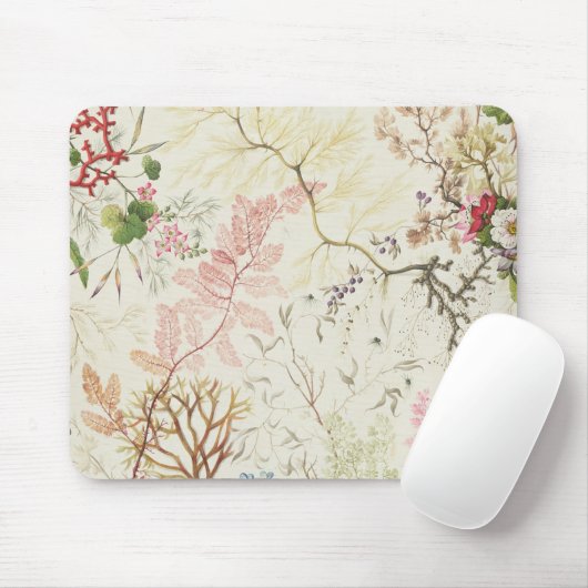 Tapis De Souris Conception d'algue pour le matériel en soie (la (Avec souris)